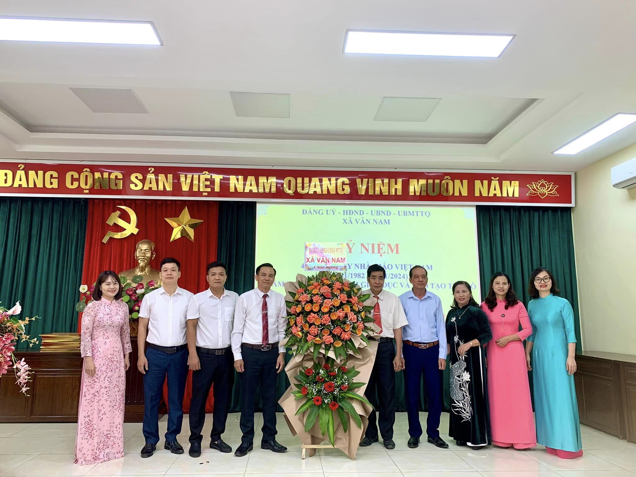 Tổ chức kỷ niệm 42 năm ngày Nhà giáo Việt Nam (20/11/1982 – 20/11/2024) 70 năm thành lập ngành giáo dục và đào tạo Thủ đô (1954-2024)